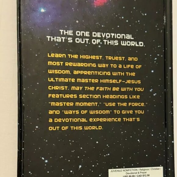 May the Faith Be with You: 180 devotions that are out of this world by Zondervan - Picture 2 of 3